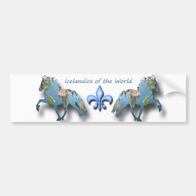 Tolting the World Bumper Sticker (Front)