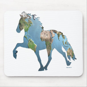 Tolting the World Mouse Mat