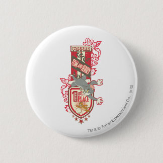 Tom and Jerry 1st Place 1 6 Cm Round Badge