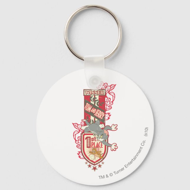 Tom and Jerry 1st Place 1 Key Ring (Front)