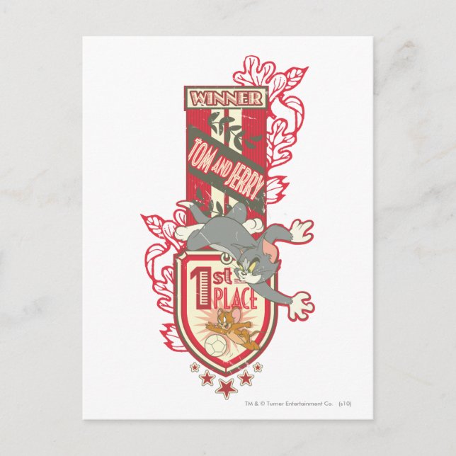 Tom and Jerry 1st Place 1 Postcard (Front)