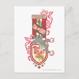 Tom and Jerry 1st Place 1 Postcard