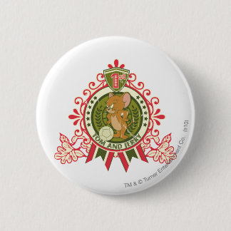 Tom and Jerry 1st Place 3 6 Cm Round Badge
