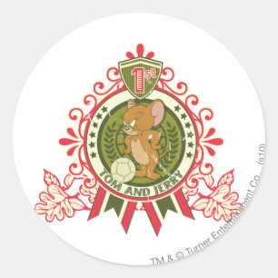 Tom and Jerry 1st Place 3 Classic Round Sticker