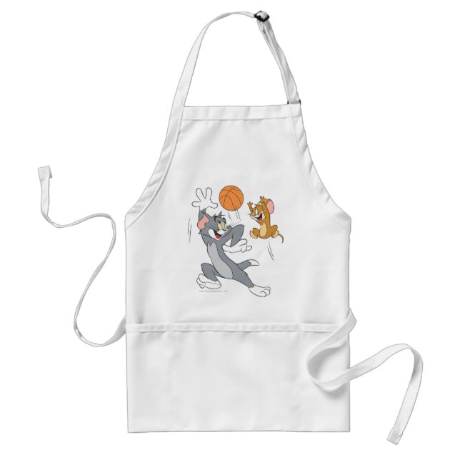 Tom and Jerry Basketball 1 Standard Apron (Front)