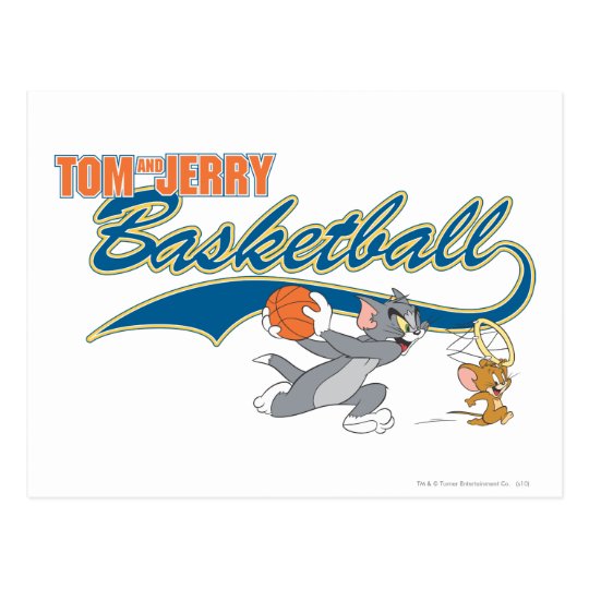 Tom And Jerry Basketball 5 Postcard Uk