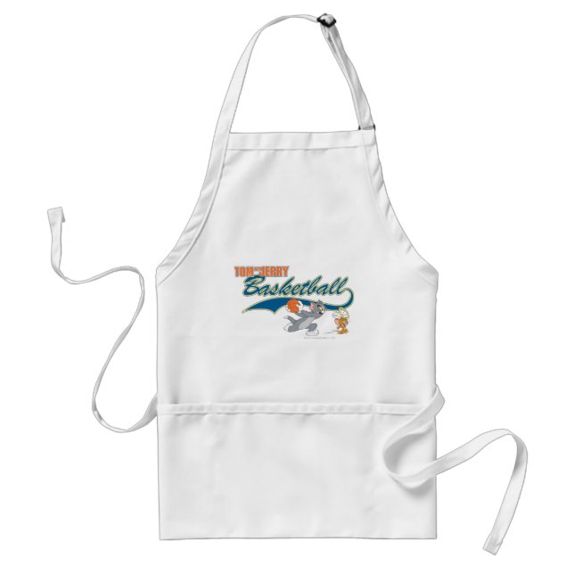 Tom and Jerry Basketball 5 Standard Apron (Front)
