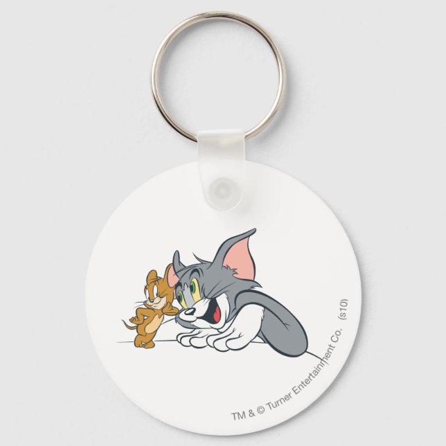 Tom and Jerry Best Buds Key Ring (Front)