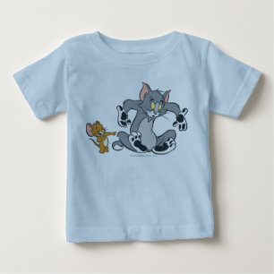 Tom and Jerry Black Paw Cat Baby T-Shirt