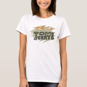 Tom and Jerry Chase Logo T-Shirt