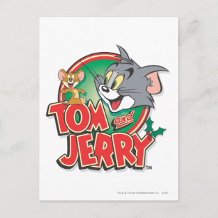 Tom and Jerry Classic Logo Postcard