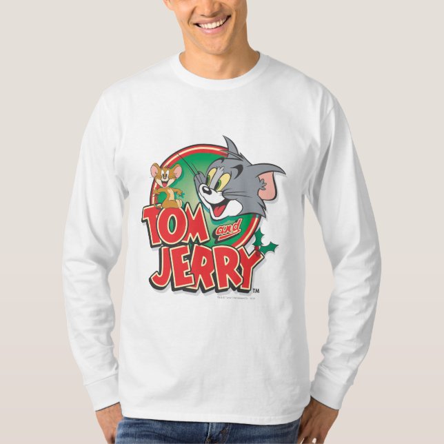Tom and Jerry Classic Logo T-Shirt (Front)