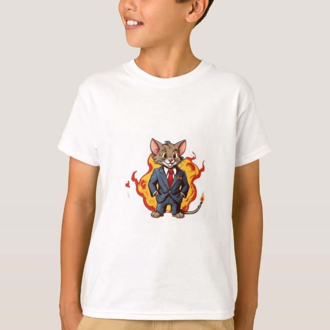 Tom and Jerry: Elemental Duo T-Shirt (Front)