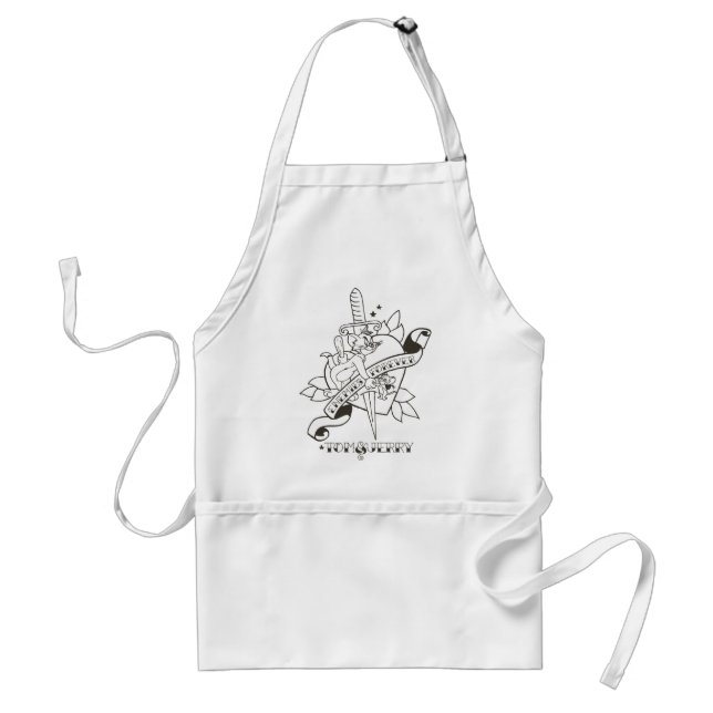 Tom and Jerry Enemies Forever 1 Standard Apron (Front)