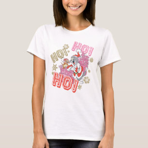 Tom and Jerry "Ho! Ho! Ho!" Santa Gift Delivery T-Shirt