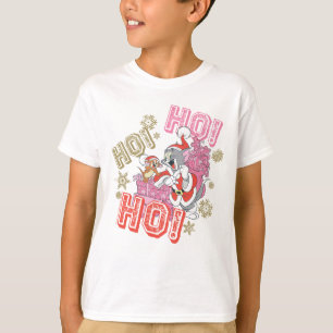 Tom and Jerry "Ho! Ho! Ho!" Santa Gift Delivery T-Shirt