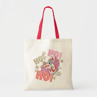 Tom and Jerry "Ho! Ho! Ho!" Santa Gift Delivery Tote Bag