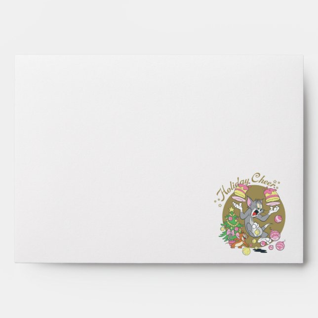 Tom and Jerry Holiday Cheer Envelope (Front)
