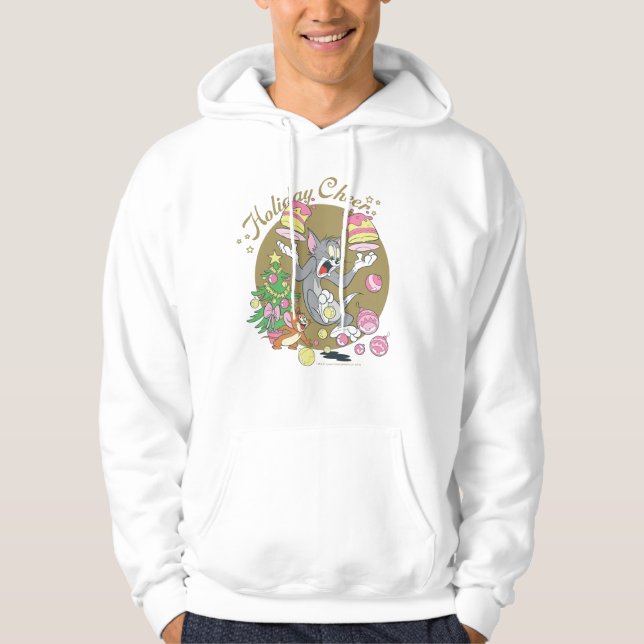 Tom and Jerry Holiday Cheer Hoodie (Front)