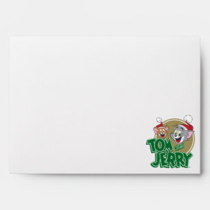 Tom and Jerry Holiday Logo Envelope