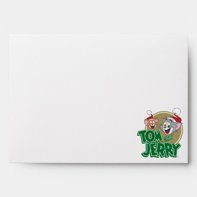 Tom and Jerry Holiday Logo Envelope (Front)