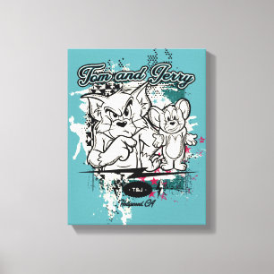 Tom and Jerry Hollywood CA Canvas Print
