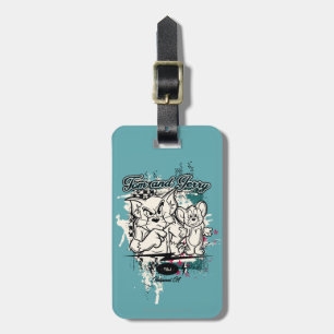 Tom and Jerry Hollywood CA Luggage Tag
