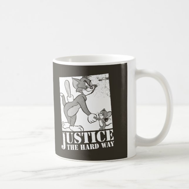 Tom And Jerry Justice the Hard Way Coffee Mug (Right)