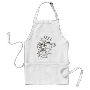 Tom and Jerry King Jerry Standard Apron