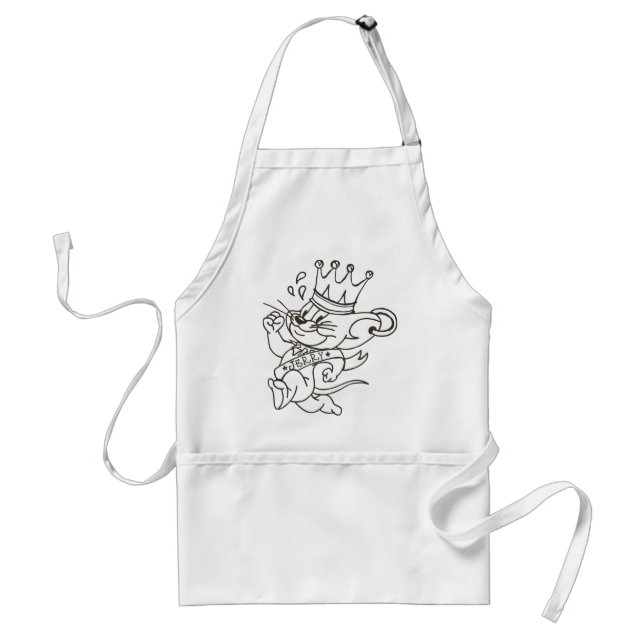 Tom and Jerry King Jerry Standard Apron (Front)