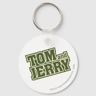 Tom and Jerry Logo 3 Key Ring