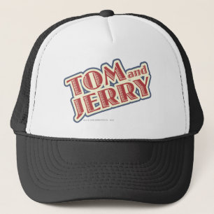 Tom and Jerry Logo Trucker Hat