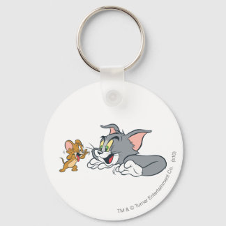 Tom and Jerry Make Faces Key Ring