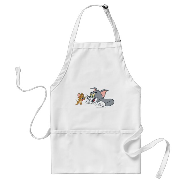 Tom and Jerry Make Faces Standard Apron (Front)