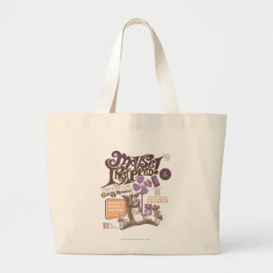 Tom and Jerry Mouse Trapped Large Tote Bag
