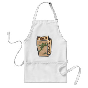 Tom and Jerry On A Tan Couch Standard Apron