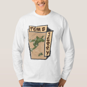 Tom and Jerry On A Tan Couch T-Shirt