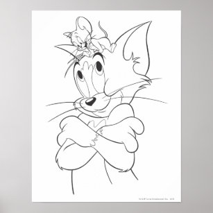 Tom And Jerry Posters Prints Zazzle Uk