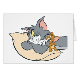 Tom and Jerry On Pillow