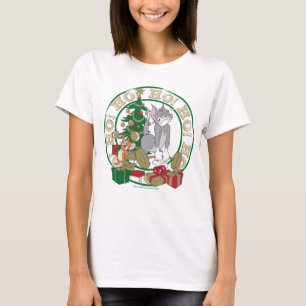 Tom and Jerry Opening Presents T-Shirt