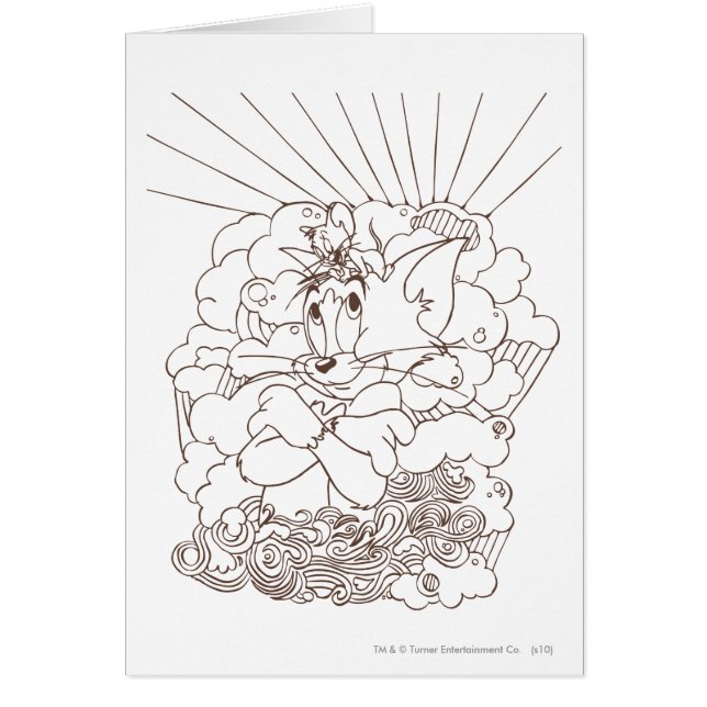 Tom and Jerry Outline (Front)