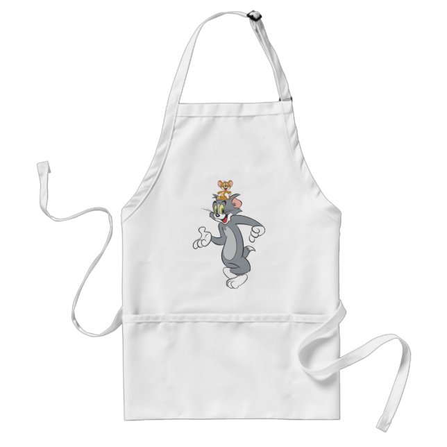 Tom and Jerry Pair Standard Apron (Front)