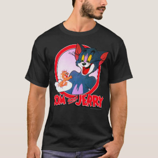 Tom And Jerry Retro Style Portrait Pullover 