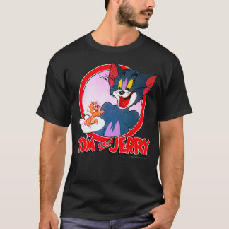 Tom And Jerry Retro Style Portrait  T-Shirt