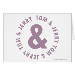 Tom and Jerry Round Logo 10