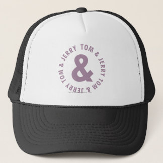 Tom and Jerry Round Logo 10 Trucker Hat
