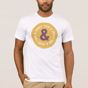 Tom and Jerry Round Logo 3 T-Shirt