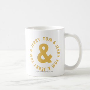 Tom and Jerry Round Logo 4 Coffee Mug
