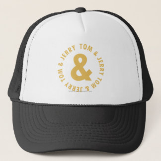 Tom and Jerry Round Logo 4 Trucker Hat