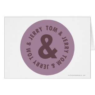 Tom and Jerry Round Logo 7